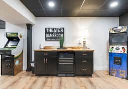 Dockside Dreams Best Game & Movie Room at the Lake