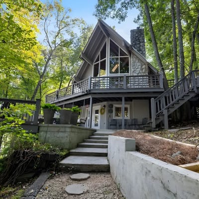 Water's Edge-Lakefront Cabin W/Dock, Views, Etc.