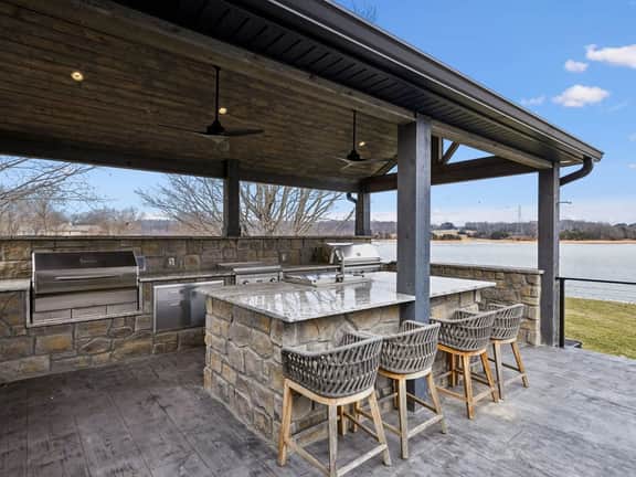 Grandview Point Lakehouse | Dock, Slide, Hot Tub